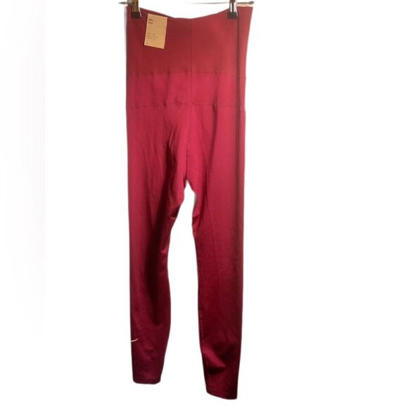NWT Nike One Women's High-Waisted Yoga Athleisure Stretch Leggings (Maternity) S - Picture 3 of 3